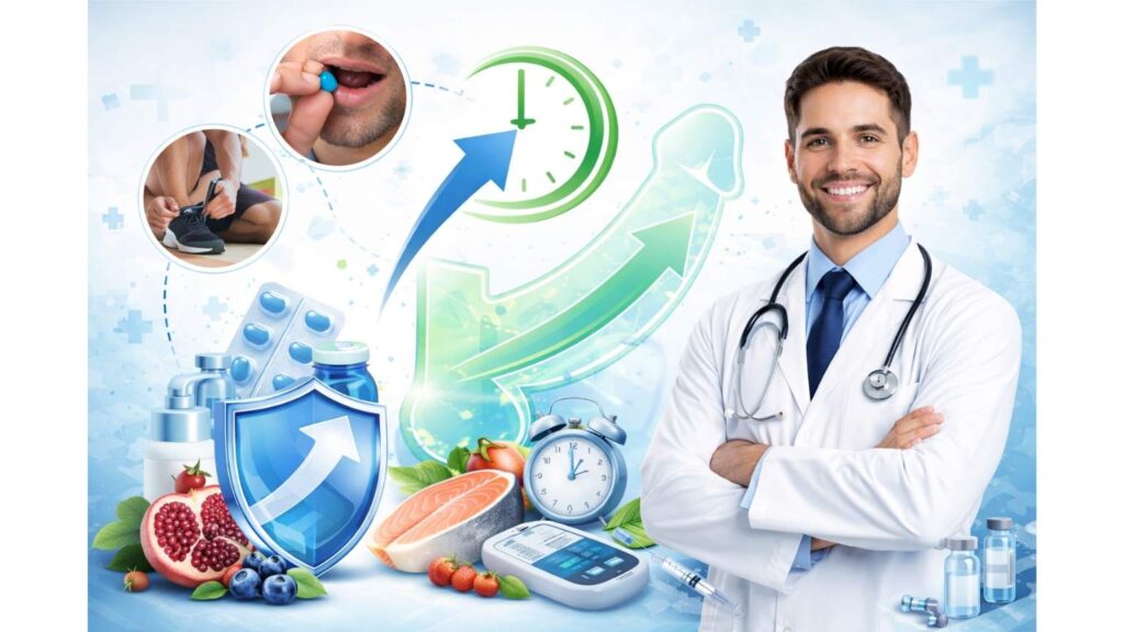 تقوية الانتصاب في دقائق: أسرع علاج لضعف الانتصاب قبل العلاقة