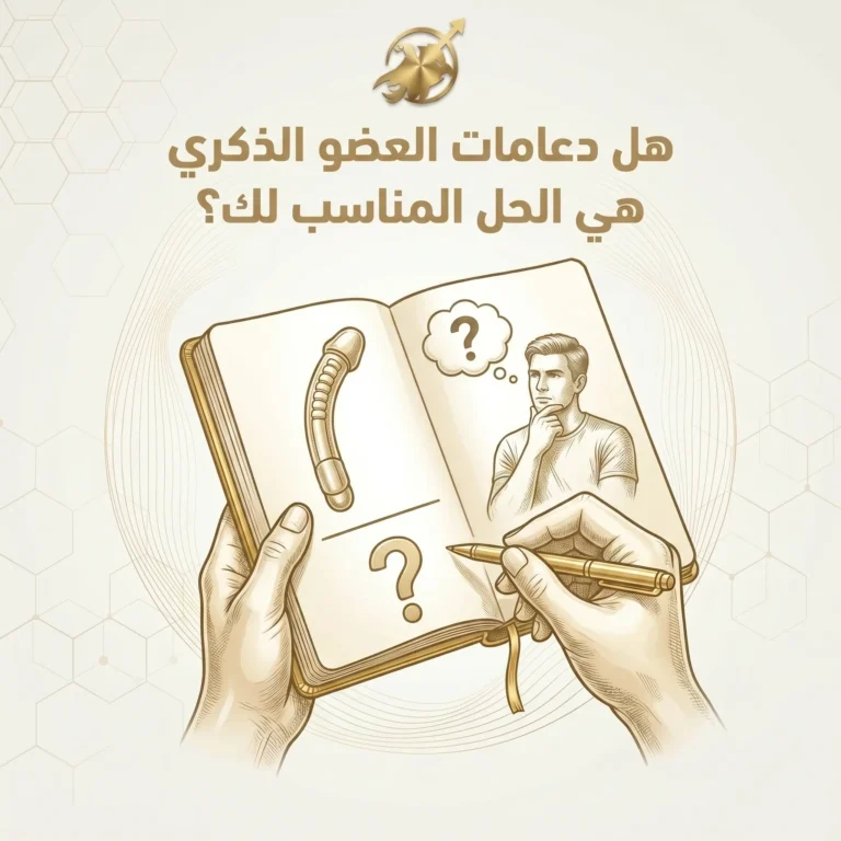 دعامات العضو الذكري