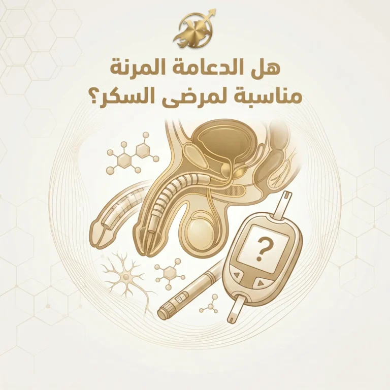 الدعامة المرنة لعلاج ضعف الانتصاب