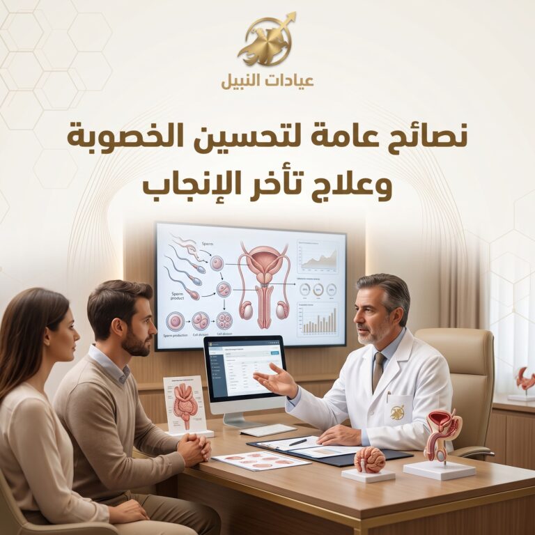 علاج تأخر الإنجاب عند الرجال