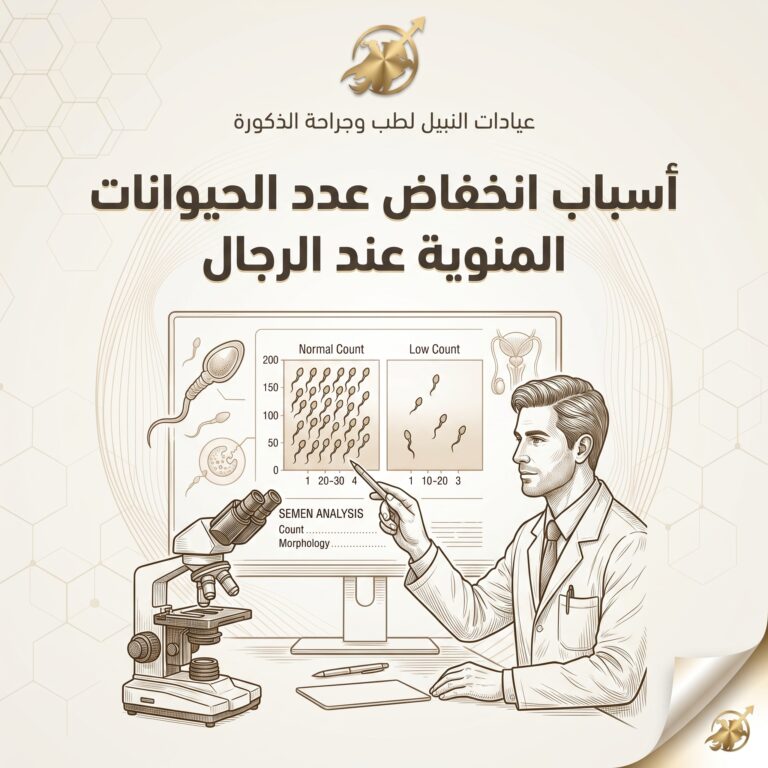علاج قلة الحيوانات عند الرجل