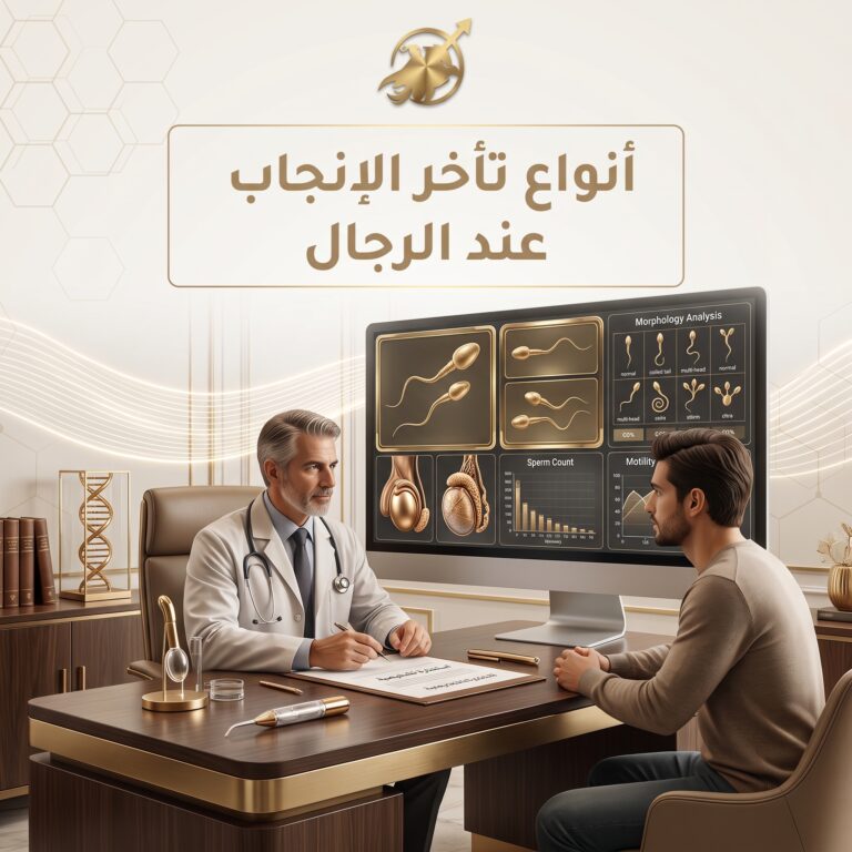 تأخر الإنجاب عند الرجال