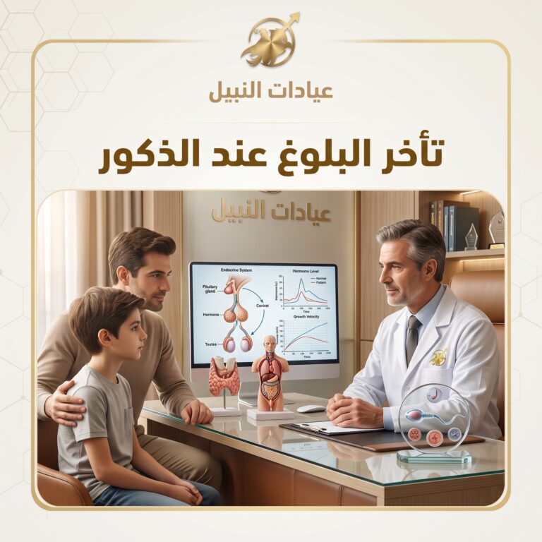 تأخر البلوغ عند الذكور