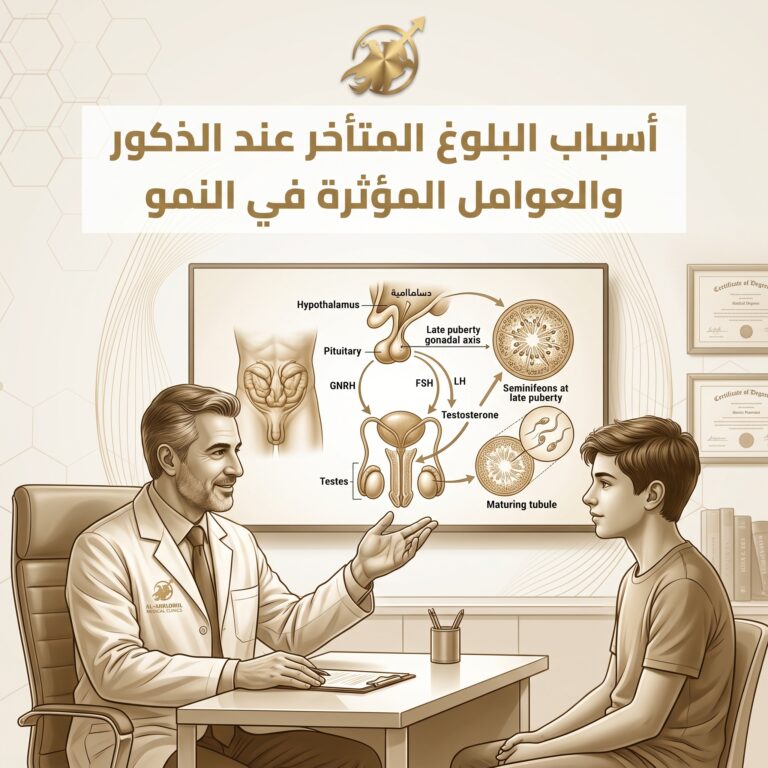 أسباب تأخر البلوغ عند الذكور