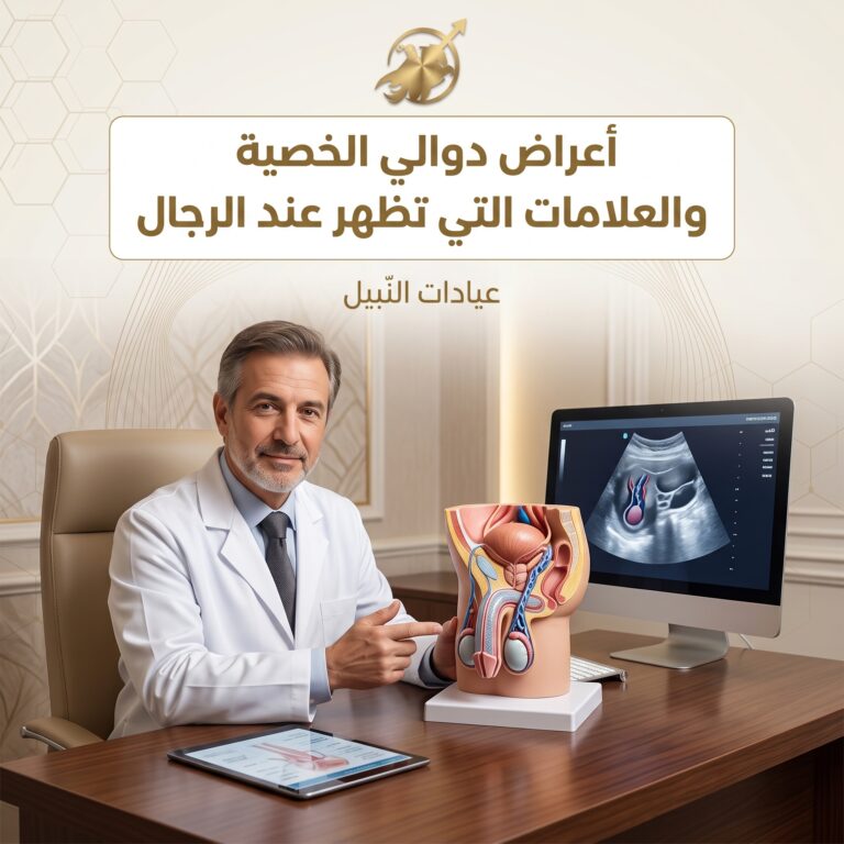 أعراض دوالي الخصية