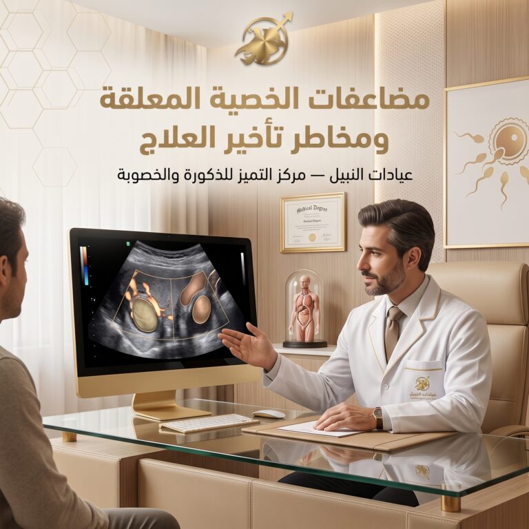 علاج الخصية المعلقة بالهرمونات