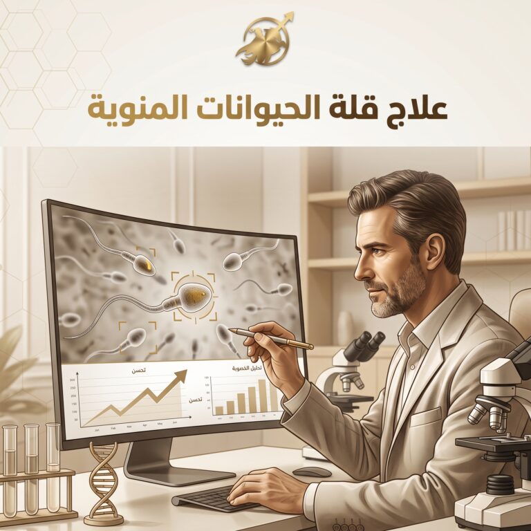 علاج قلة الحيوانات المنوية