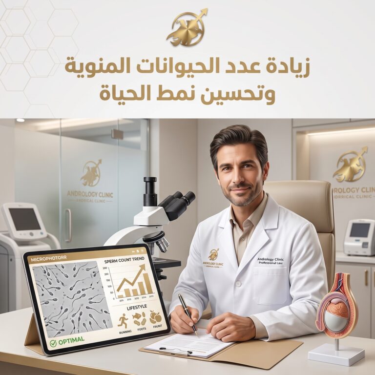 زيادة عدد الحيوانات المنوية