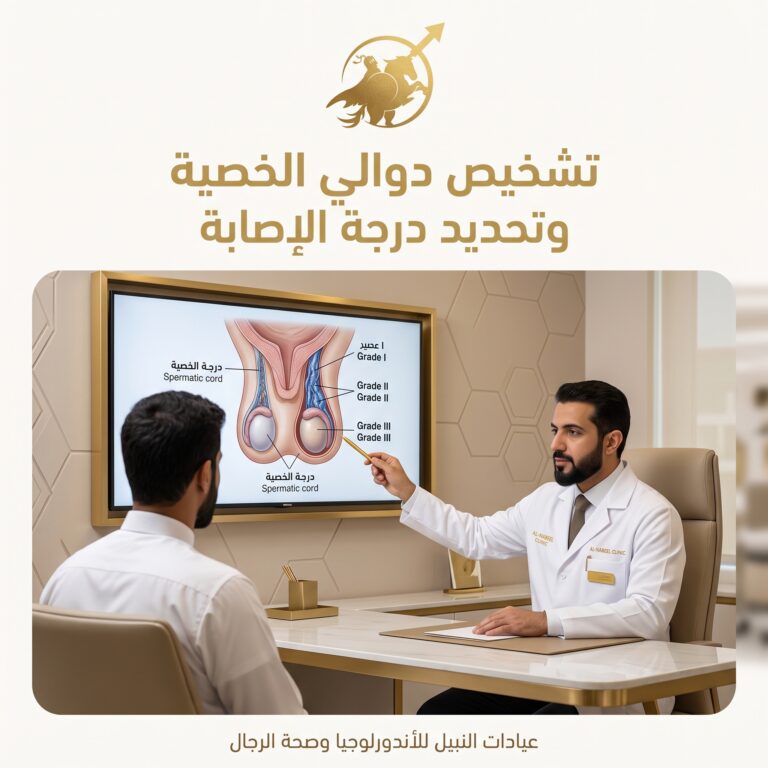 تشخيص دوالي الخصية