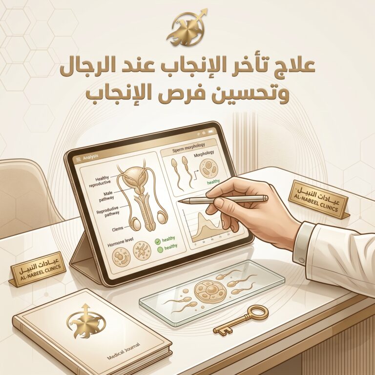 تأخر الإنجاب عند الرجال