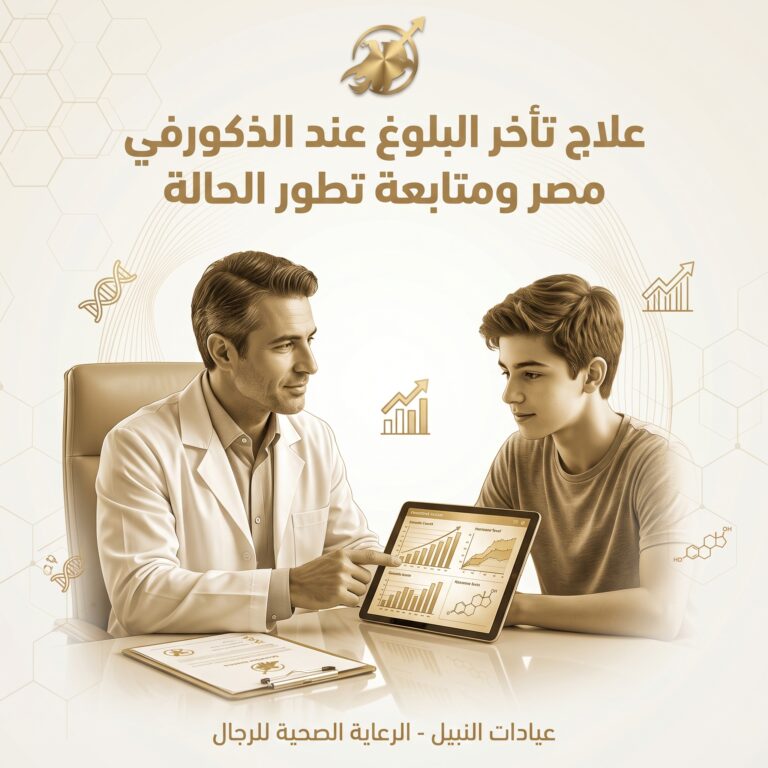 علاج تأخر البلوغ عند الذكور