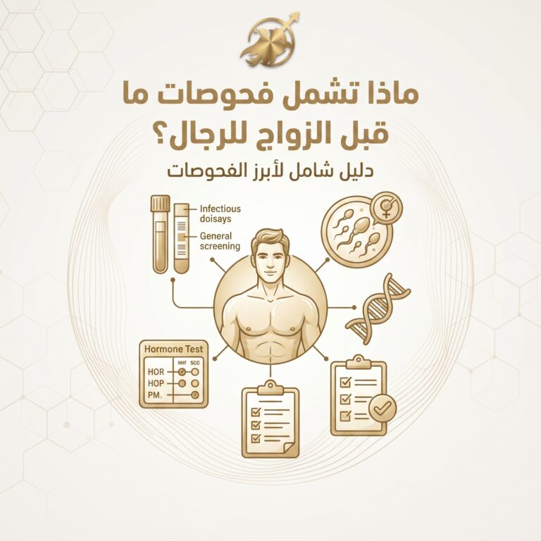صحة الرجل قبل الزواج