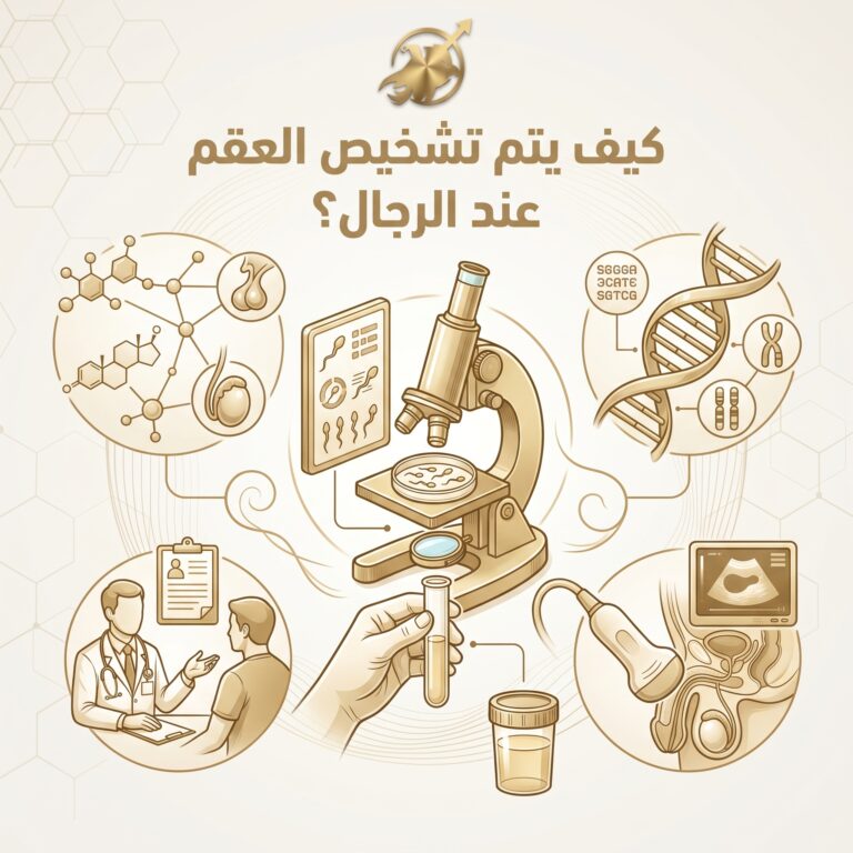 تأخر الإنجاب عند الرجال