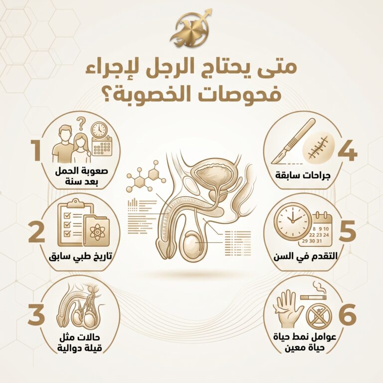 فحوصات الخصوبة للرجال